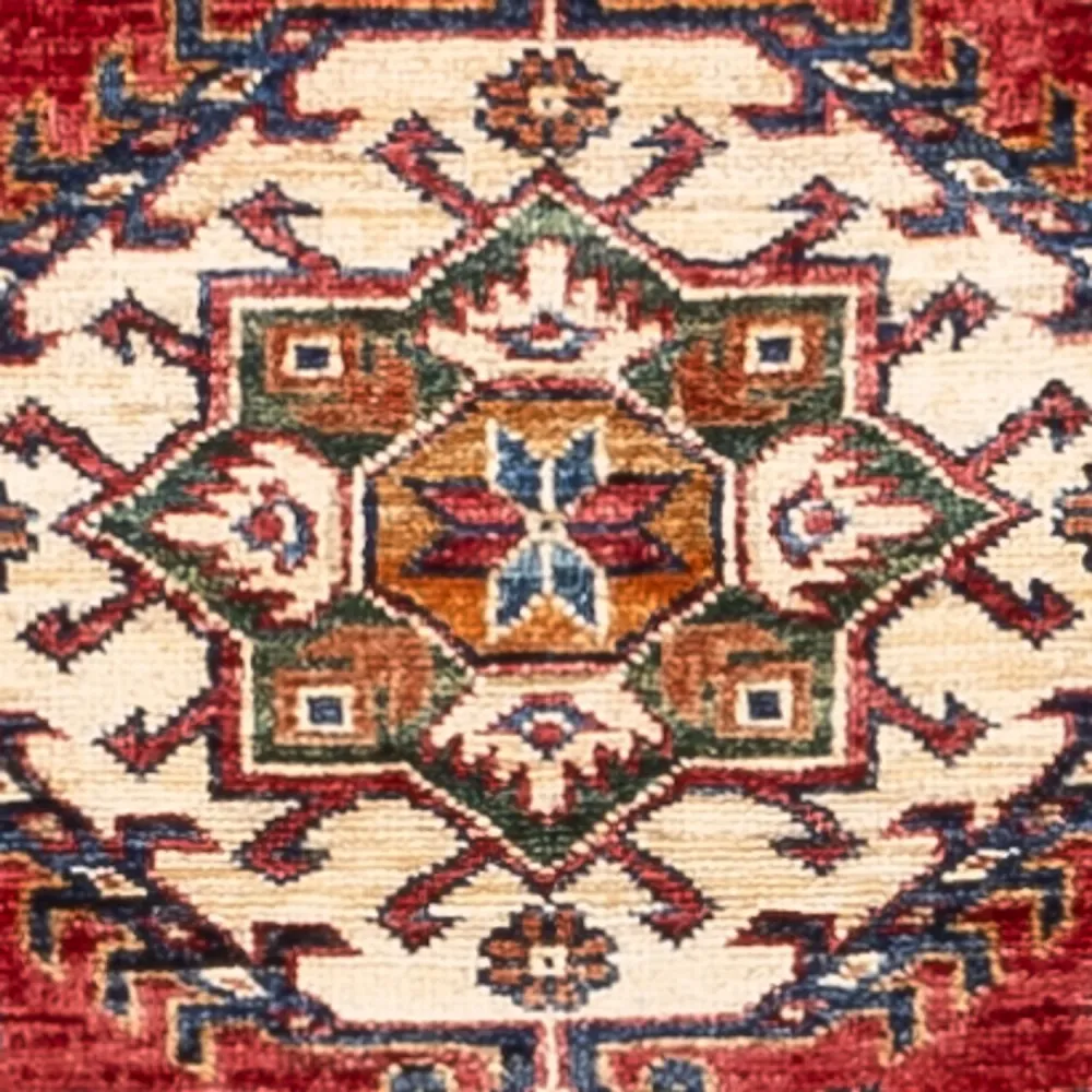 Løper Ziegler Teppe - Kazak - 245 x 77 cm - rød
