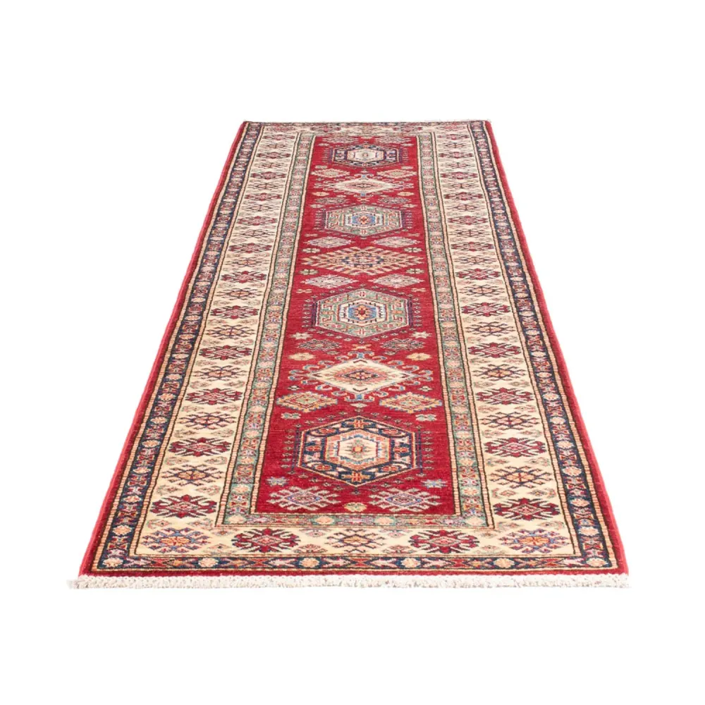 Løper Ziegler Teppe - Kazak - 300 x 80 cm - rød