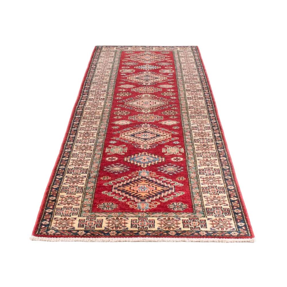 Løper Ziegler Teppe - Kazak - 302 x 80 cm - rød
