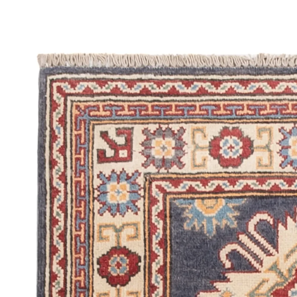 Løper Ziegler Teppe - Kazak - 303 x 80 cm - mørkeblå