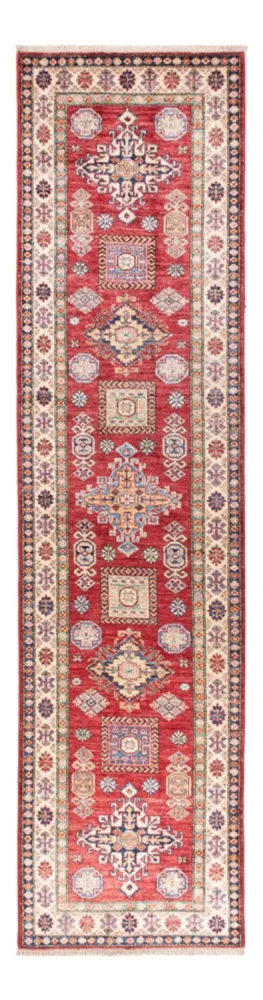 Løper Ziegler Teppe - Kazak - 305 x 80 cm - rød