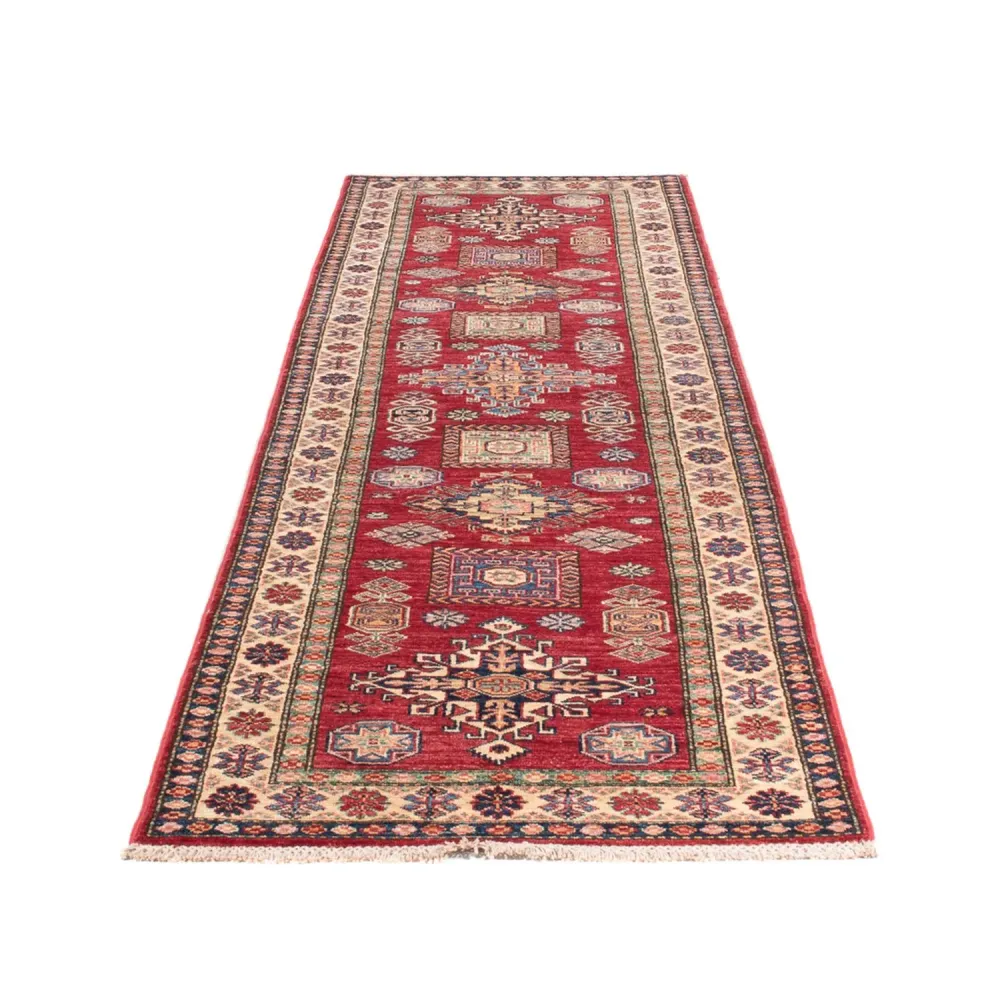 Løper Ziegler Teppe - Kazak - 305 x 80 cm - rød