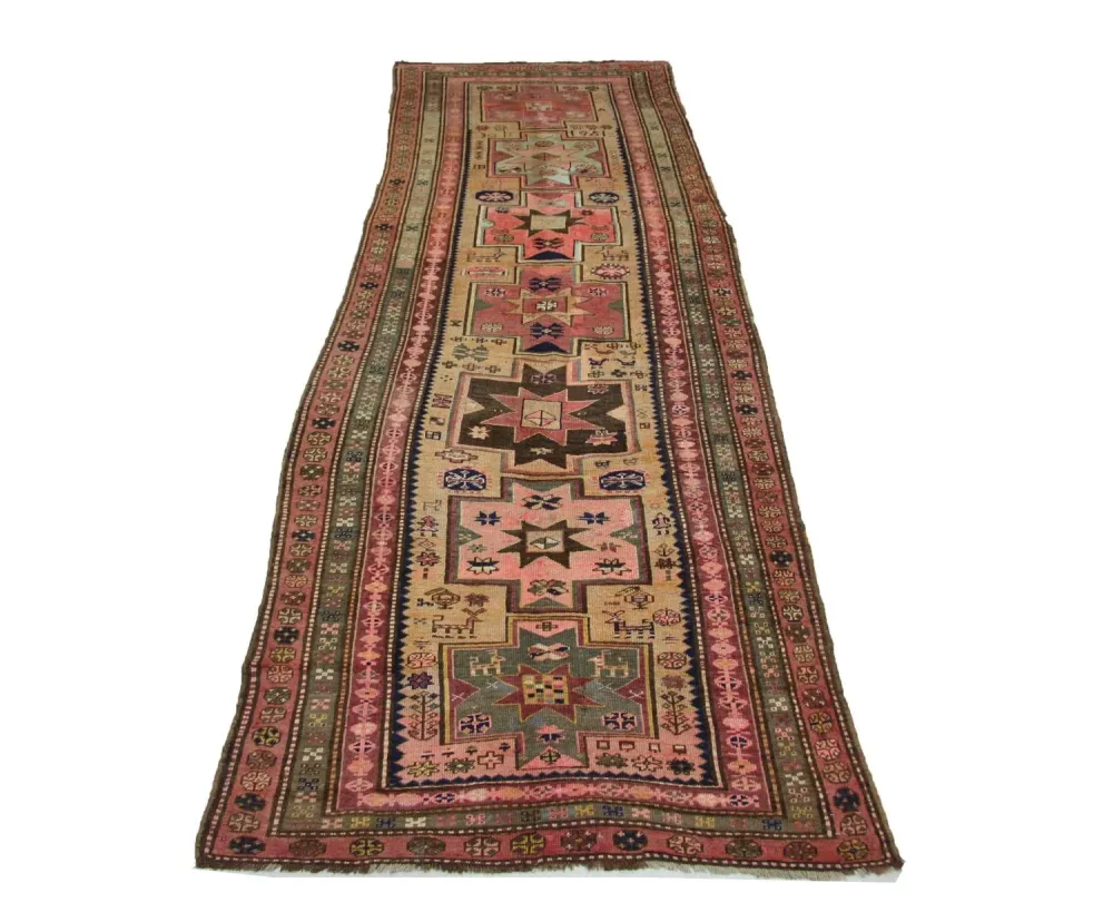 Løper Ziegler Teppe - Shirvan - 390 x 148 cm - flerfarget