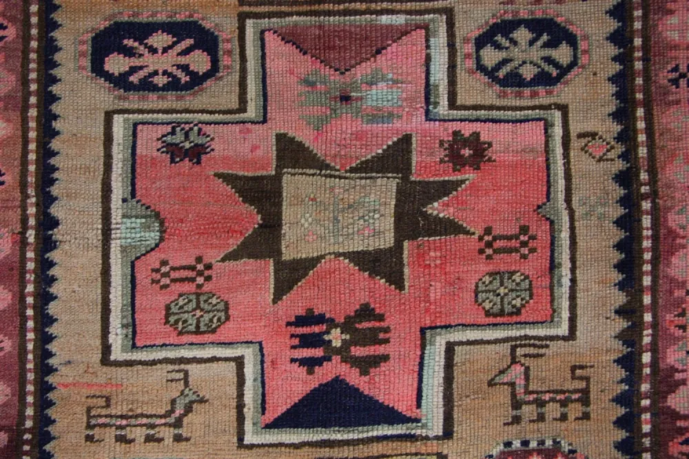 Løper Ziegler Teppe - Shirvan - 390 x 148 cm - flerfarget