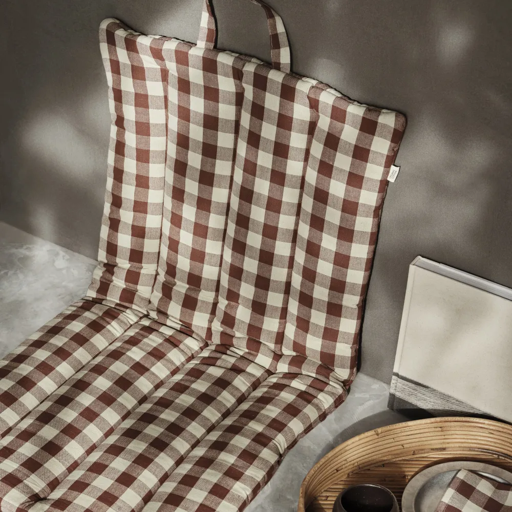 Madrass Cinnamon/Green 70x100