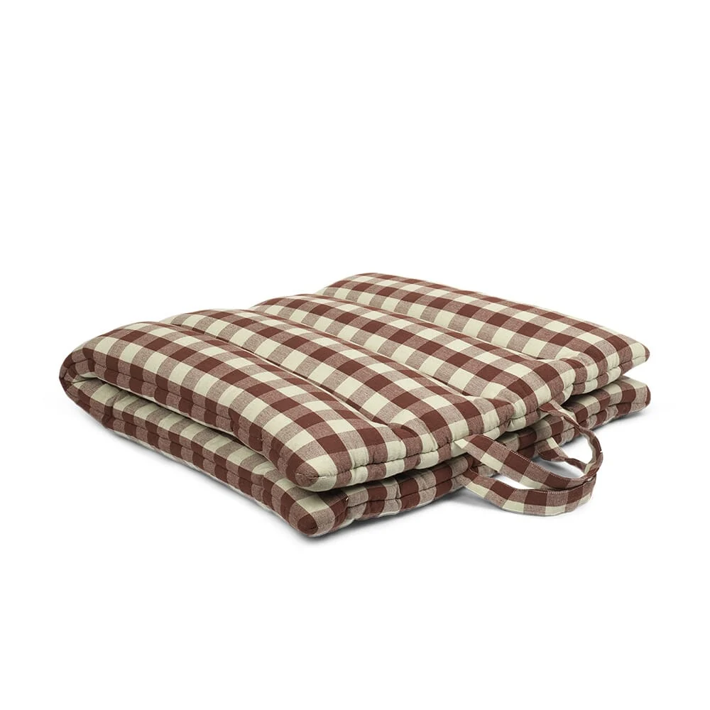 Madrass Cinnamon/Green 70x100
