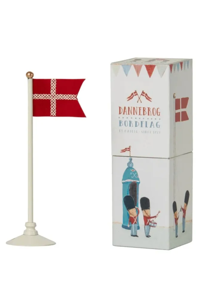 Maileg - Dannebrog, Bordflag - Small