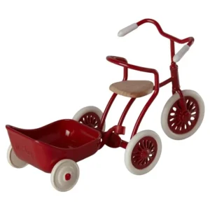 Maileg - Tricycle Hanger, Mouse - Red