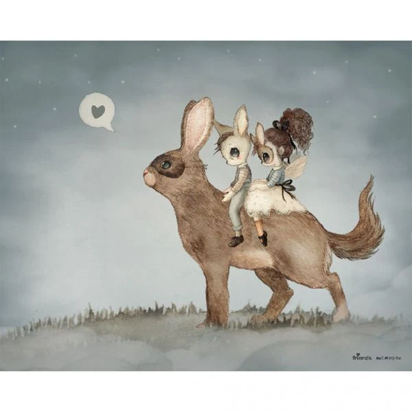Mrs Mighetto Plakat Dear Friends 40×50