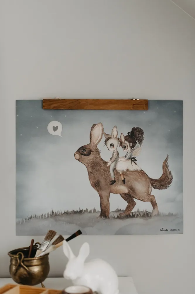 Mrs Mighetto Plakat Dear Friends 40×50