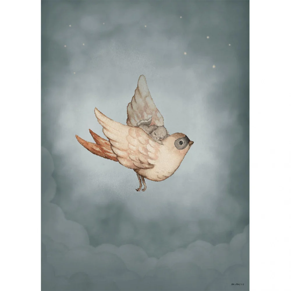 Mrs Mighetto Plakat Dear Sparrow 50×70