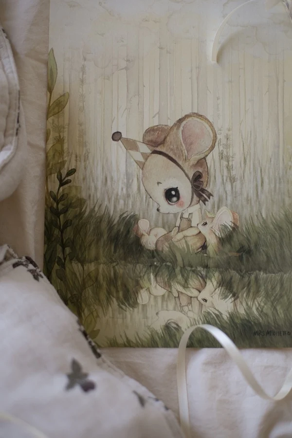 Mrs Mighetto Plakat Mr Morris 21X30