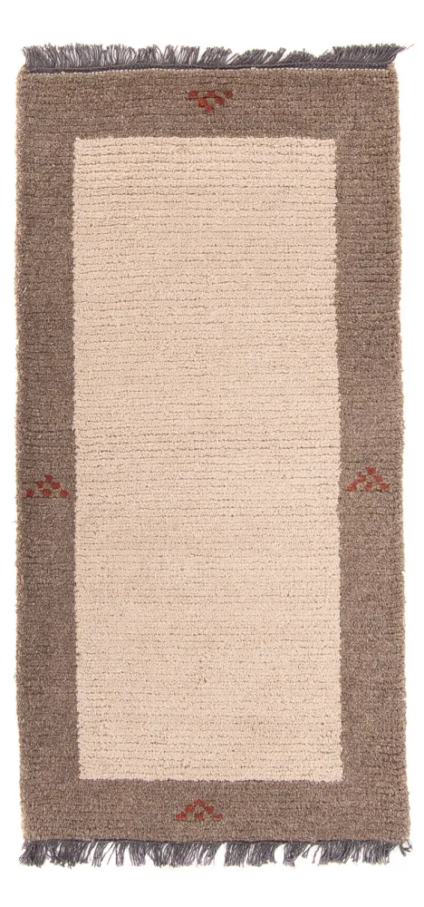 Nepal teppe - 140 x 70 cm - beige