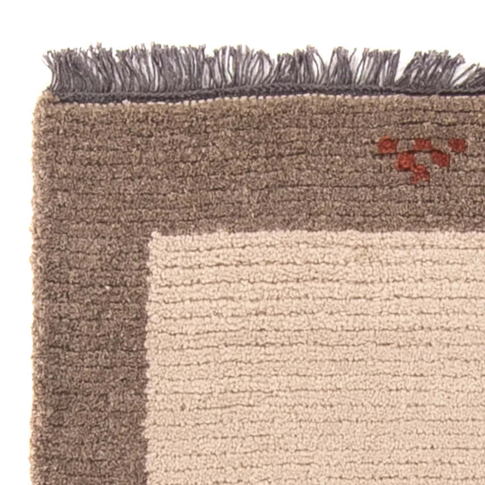 Nepal teppe - 140 x 70 cm - beige