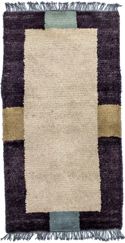 Nepal teppe - 140 x 70 cm - beige