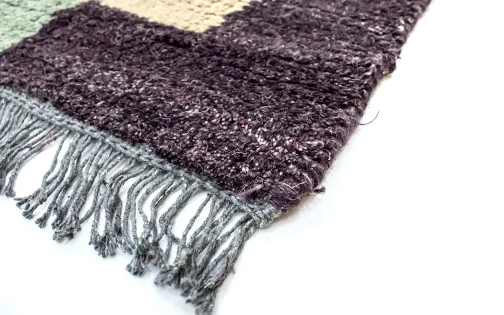 Nepal teppe - 140 x 70 cm - beige