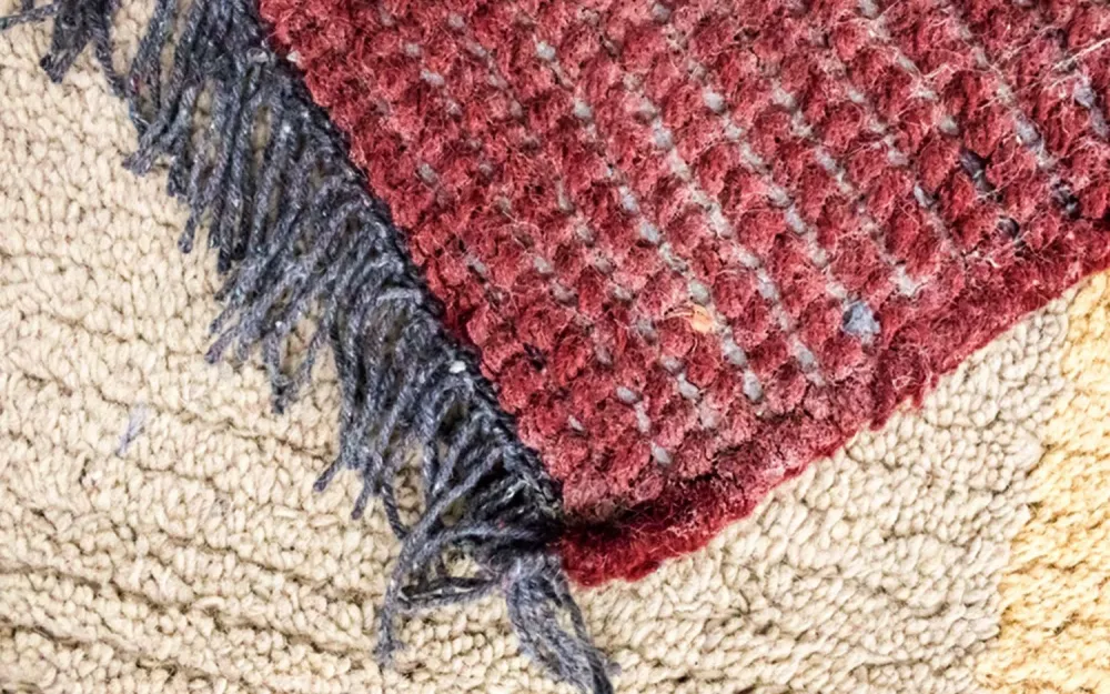 Nepal teppe - 140 x 70 cm - beige