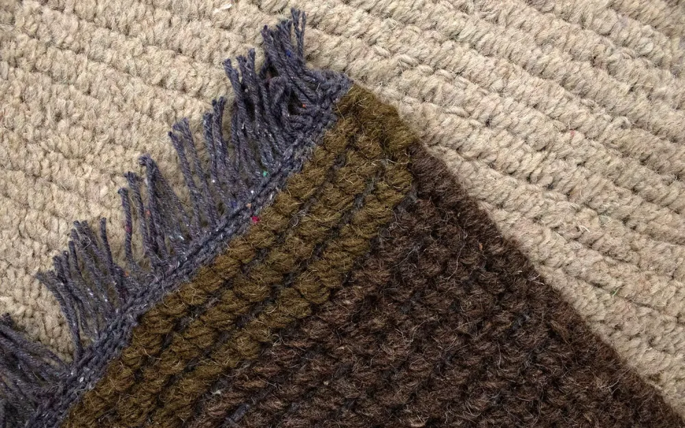Nepal teppe - 140 x 70 cm - beige