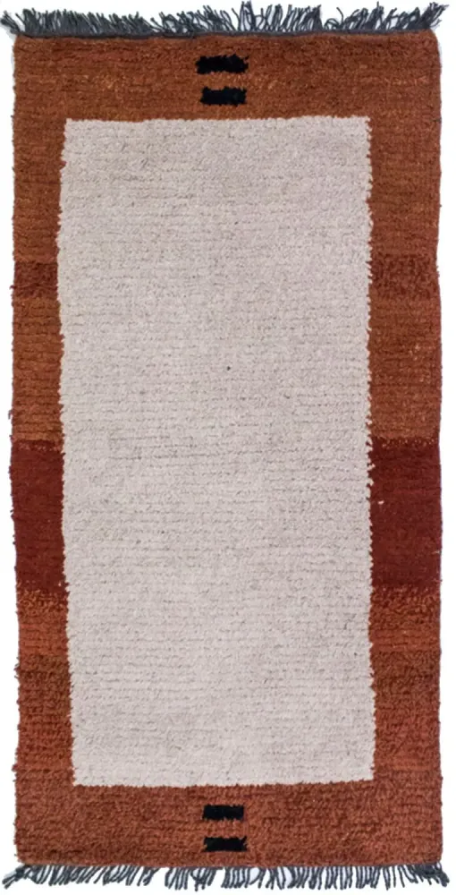 Nepal teppe - 140 x 70 cm - beige
