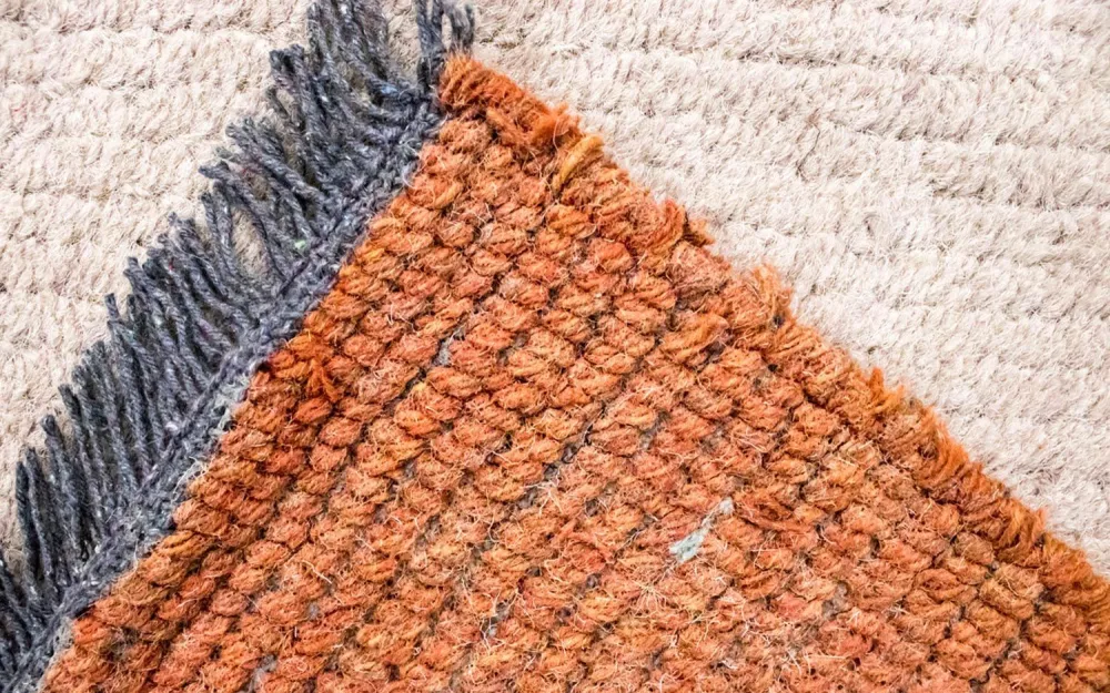 Nepal teppe - 140 x 70 cm - beige