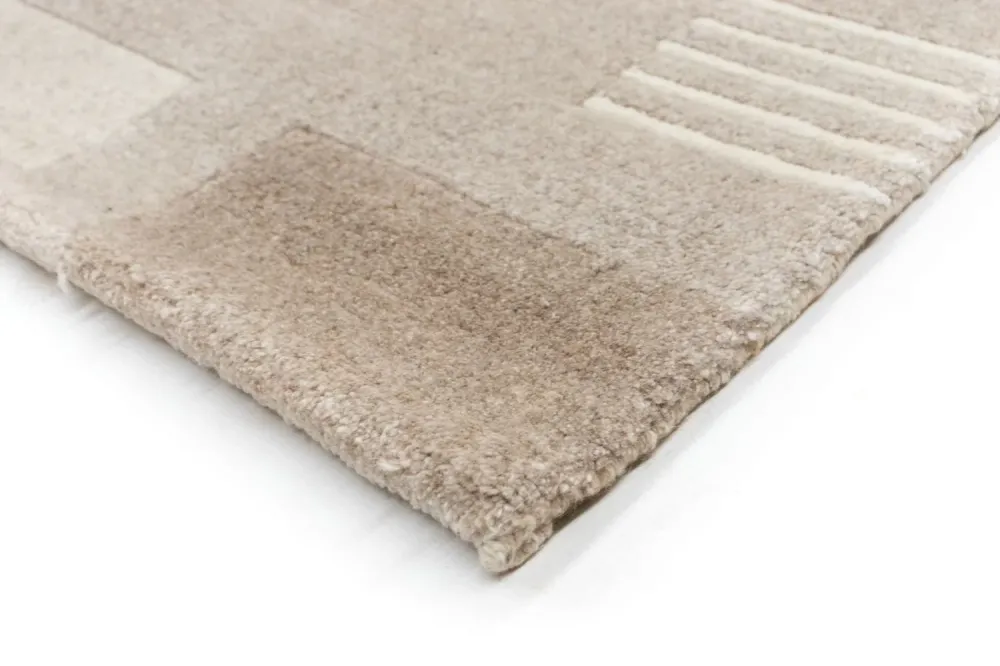 Nepal teppe - 140 x 70 cm - beige