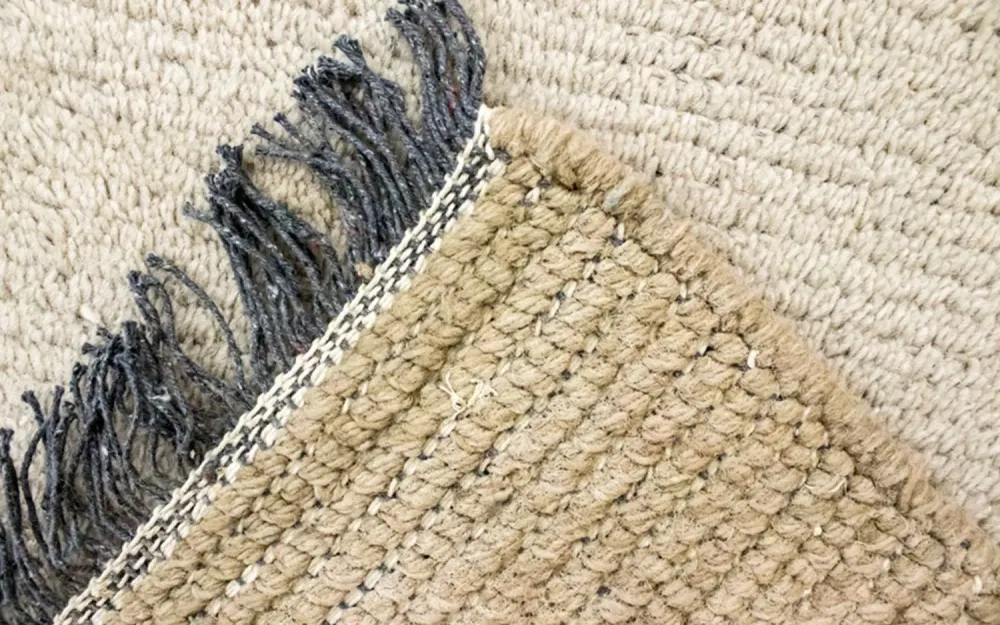 Nepal teppe - 140 x 70 cm - beige
