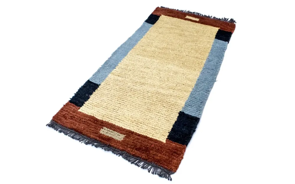 Nepal teppe - 140 x 70 cm - beige