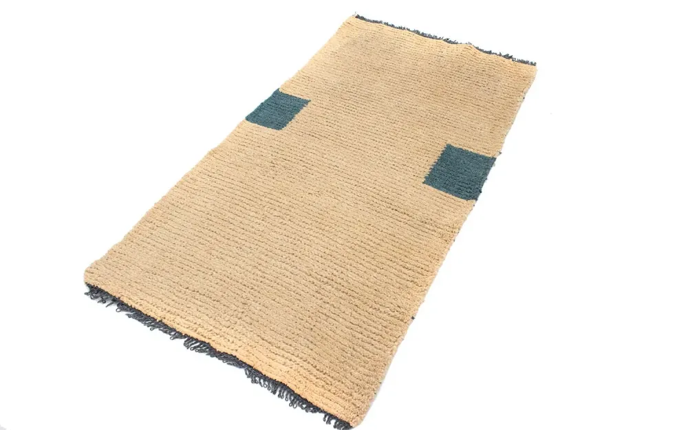Nepal teppe - 140 x 70 cm - beige