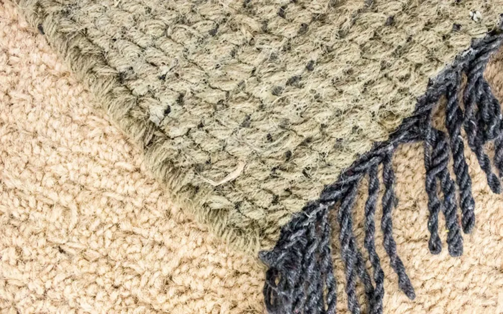 Nepal teppe - 140 x 70 cm - beige