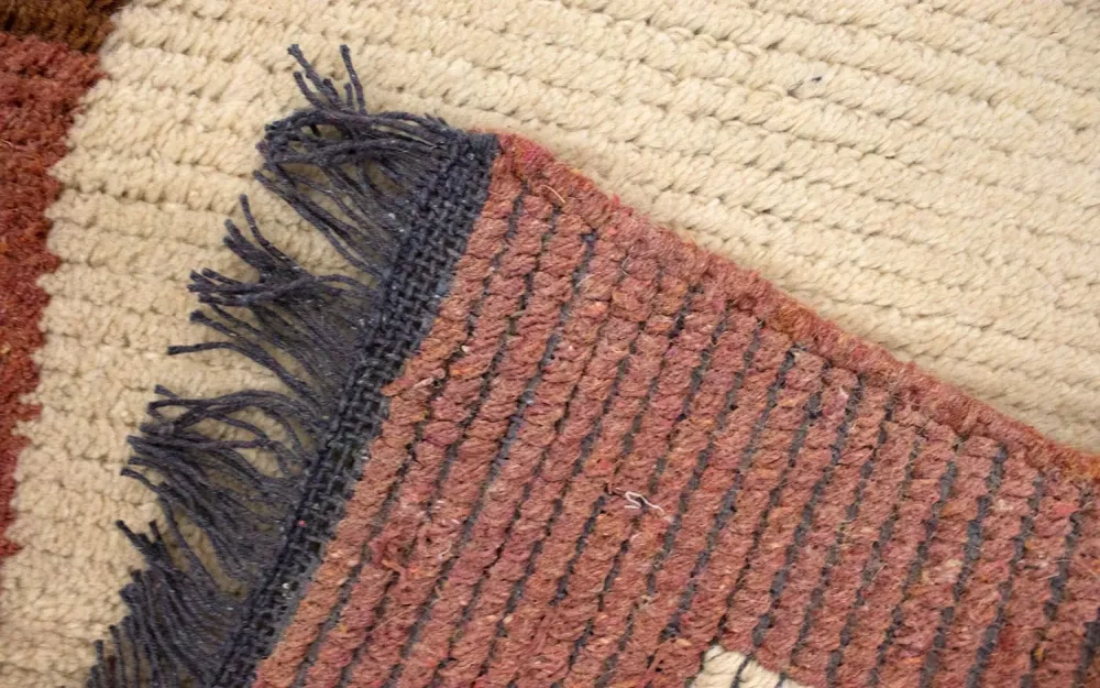 Nepal teppe - 140 x 70 cm - beige