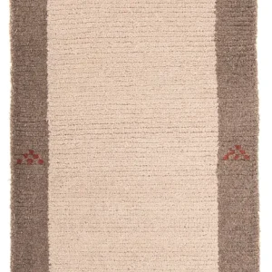 Nepal teppe - 140 x 70 cm - beige