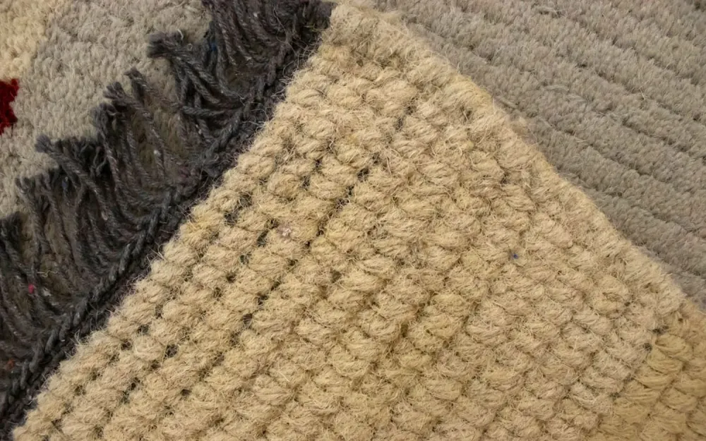 Nepal teppe - 140 x 70 cm - beige