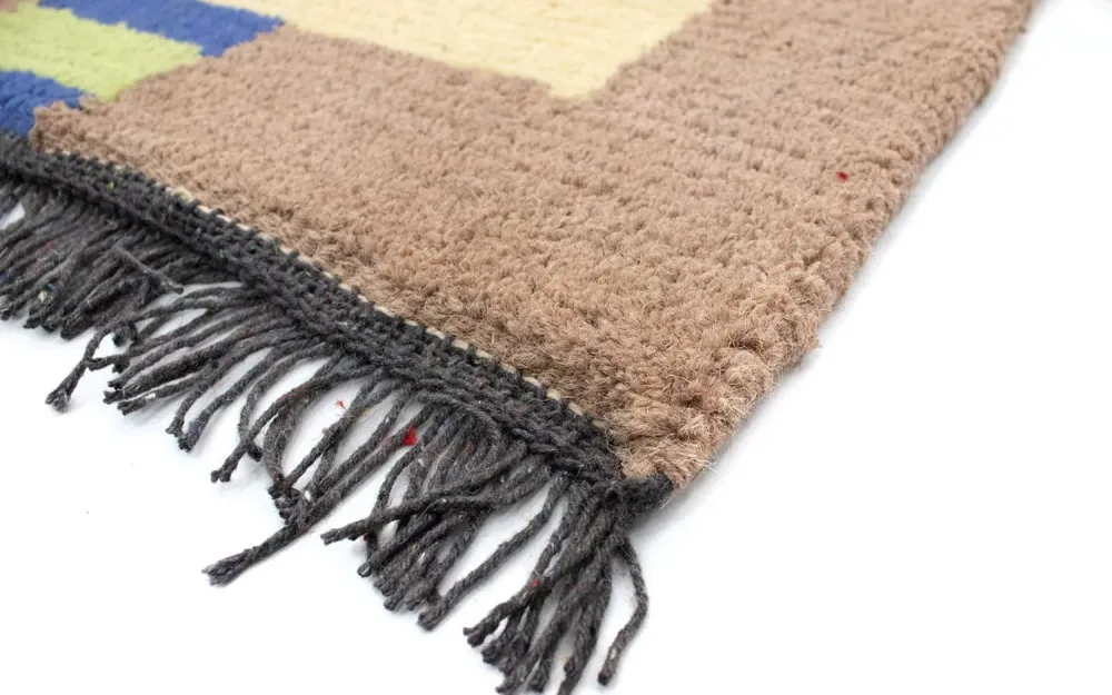 Nepal teppe - 140 x 70 cm - beige