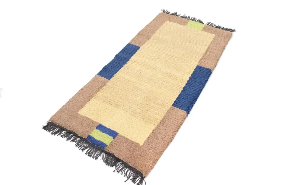 Nepal teppe - 140 x 70 cm - beige