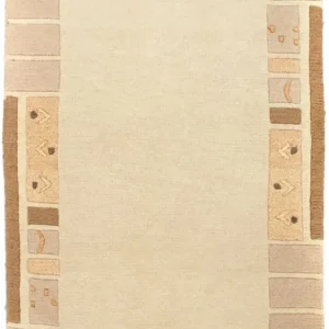 Nepal teppe - 140 x 70 cm - beige