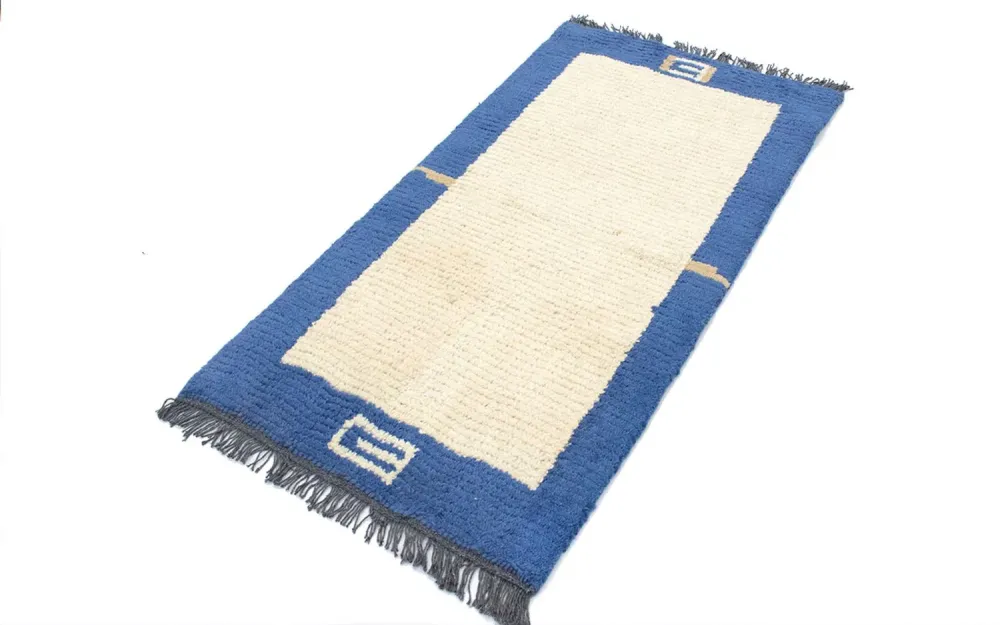 Nepal teppe - 140 x 70 cm - beige