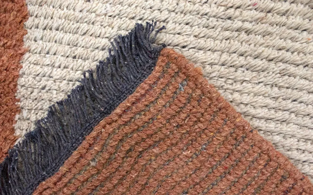 Nepal teppe - 140 x 70 cm - beige