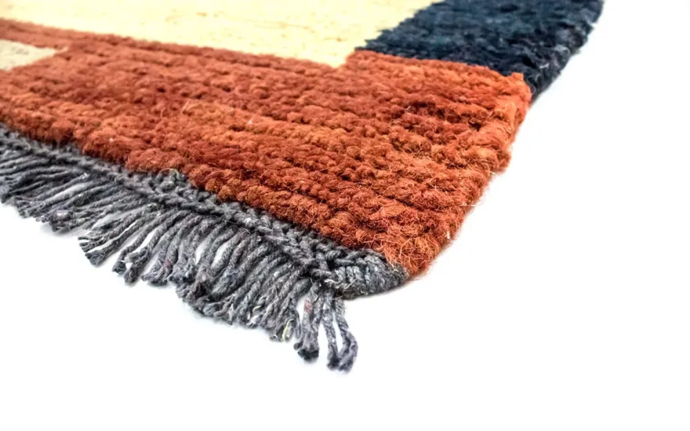 Nepal teppe - 140 x 70 cm - beige