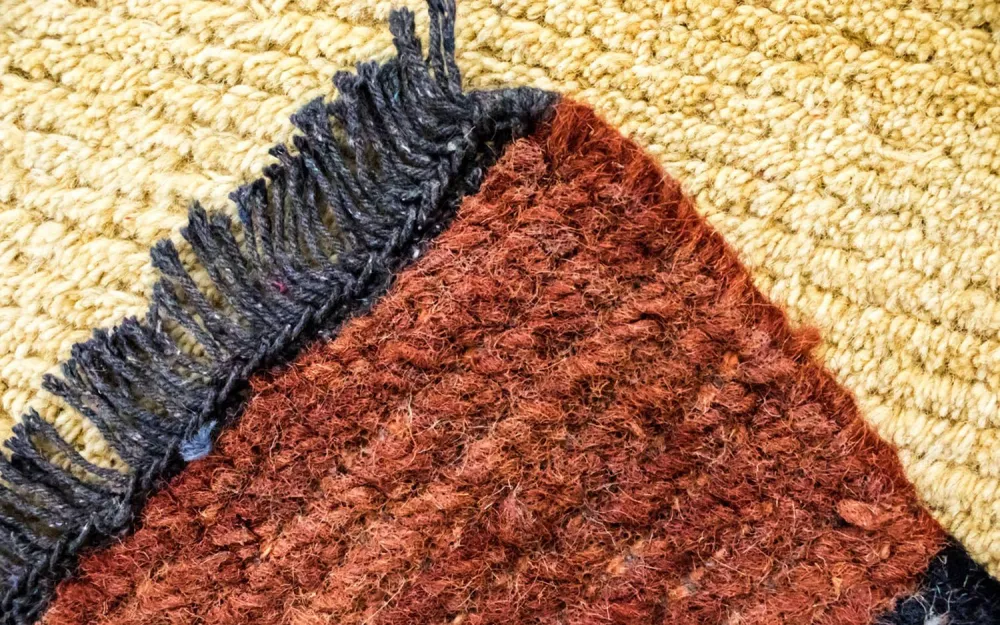 Nepal teppe - 140 x 70 cm - beige