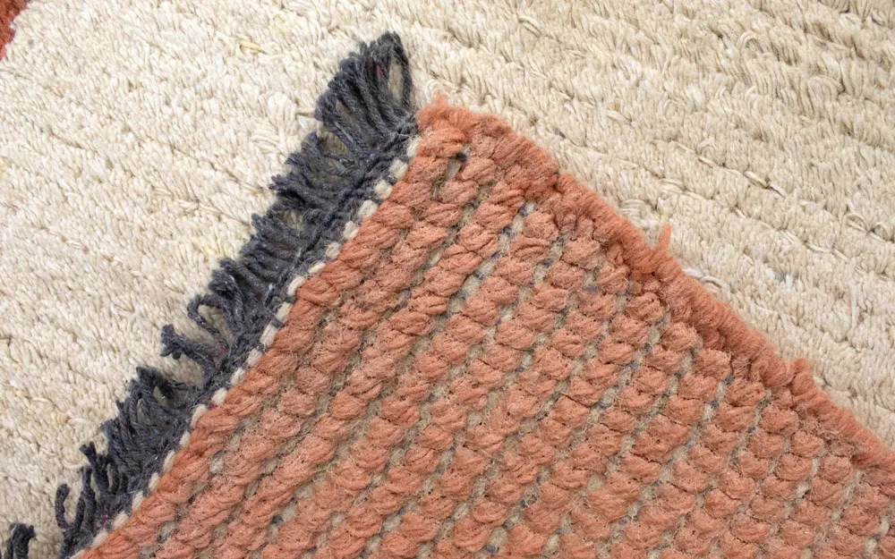 Nepal teppe - 140 x 70 cm - beige