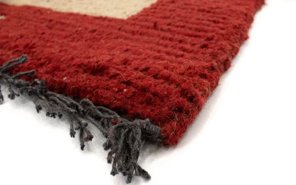 Nepal teppe - 140 x 70 cm - beige
