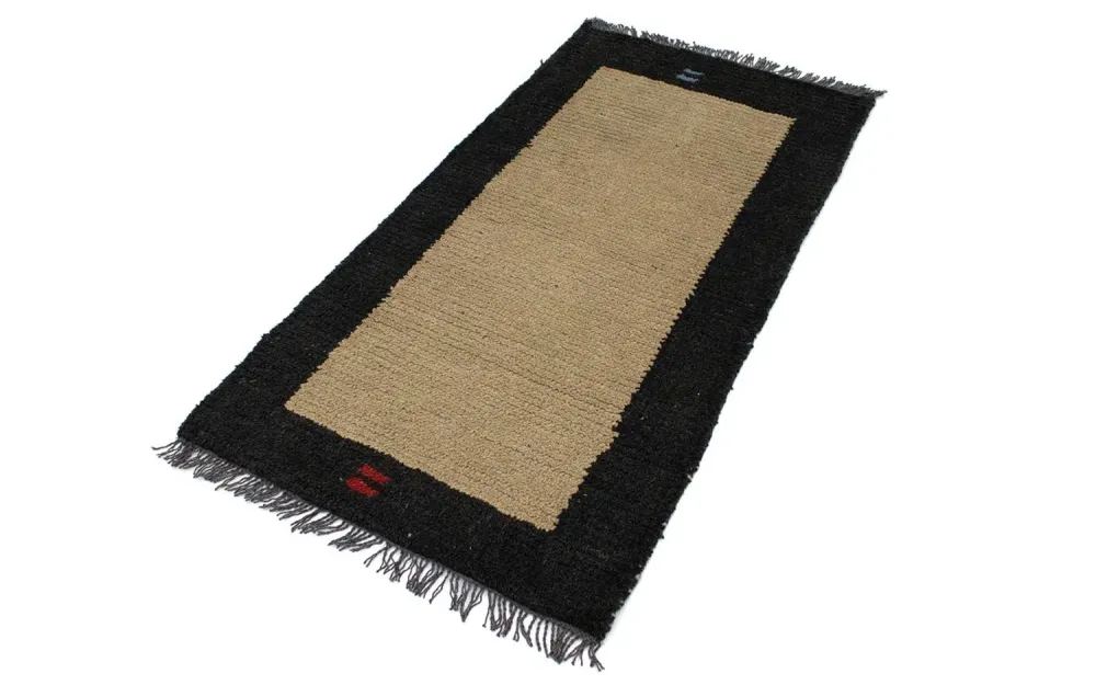 Nepal teppe - 140 x 70 cm - beige