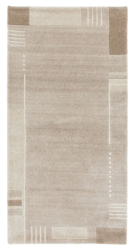 Nepal teppe - 140 x 70 cm - beige