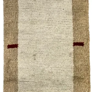 Nepal teppe - 140 x 70 cm - beige