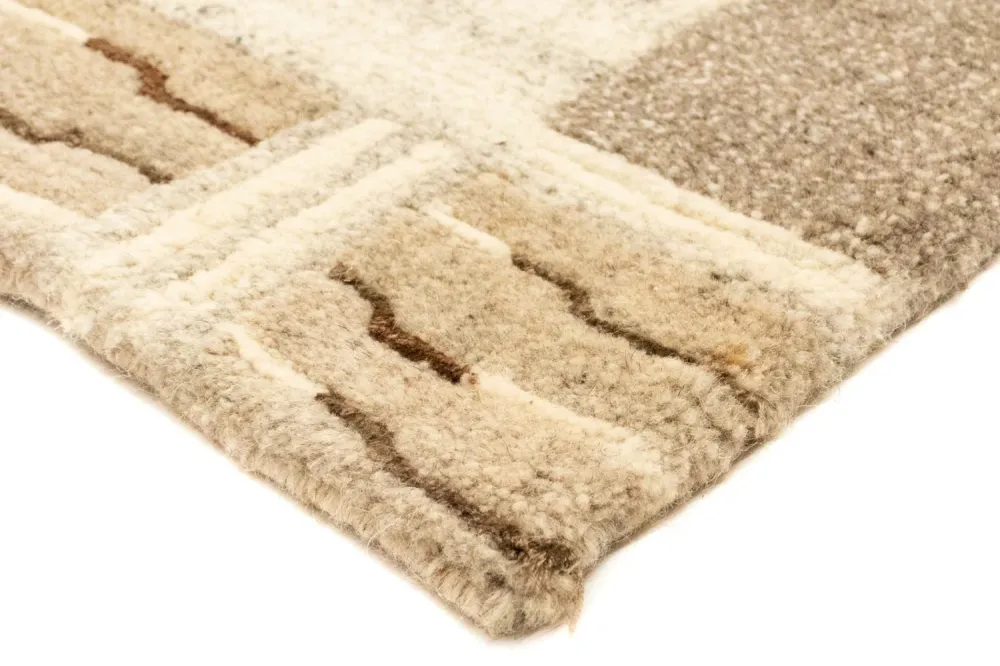 Nepal teppe - 140 x 70 cm - beige