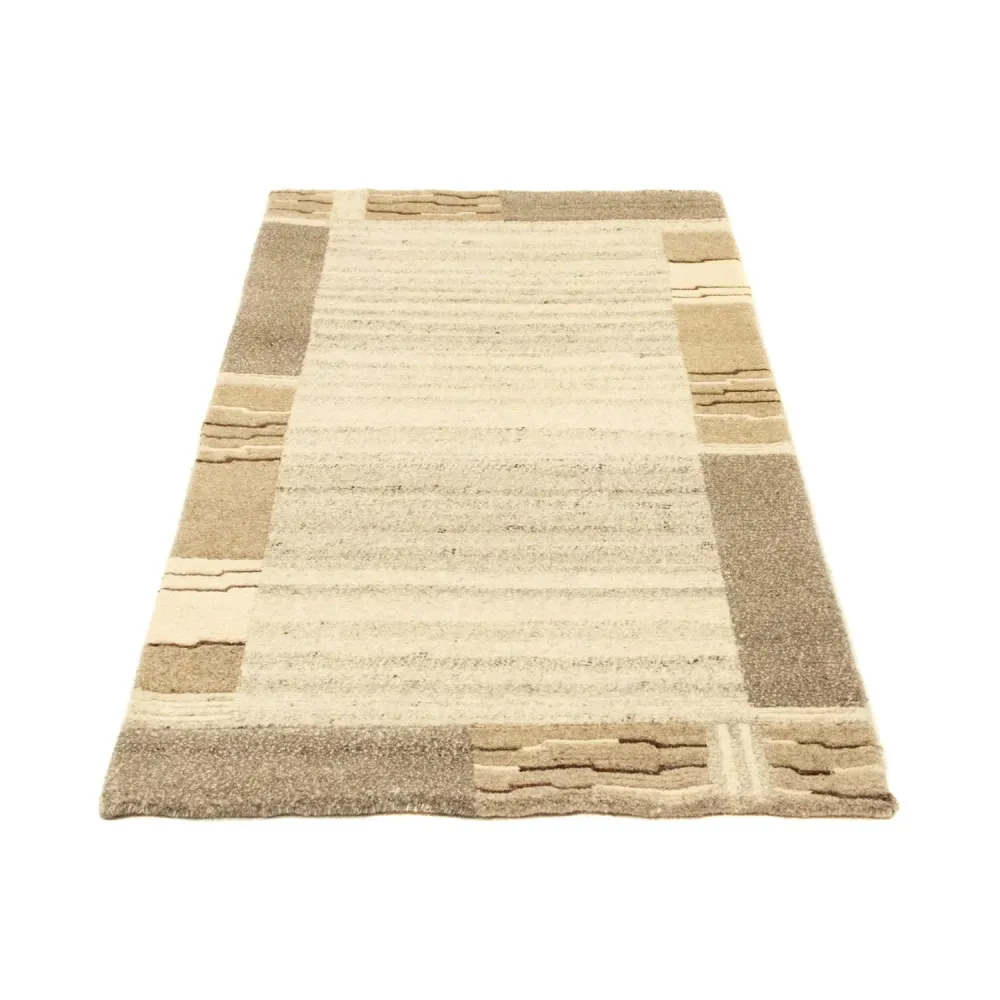 Nepal teppe - 140 x 70 cm - beige