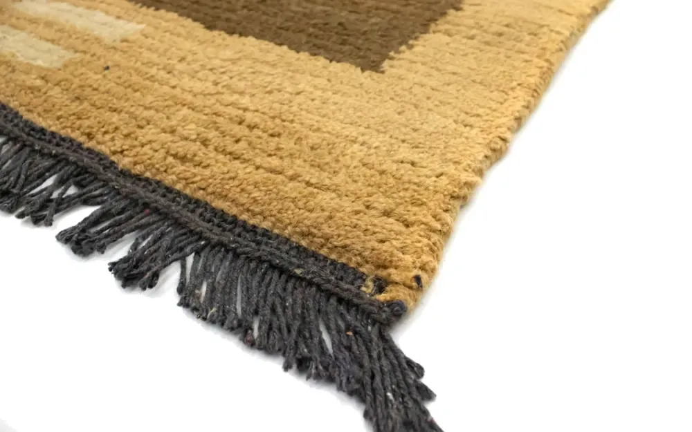 Nepal teppe - 140 x 70 cm - brun