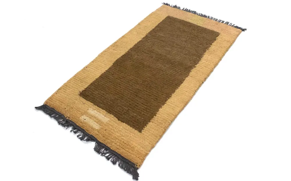 Nepal teppe - 140 x 70 cm - brun