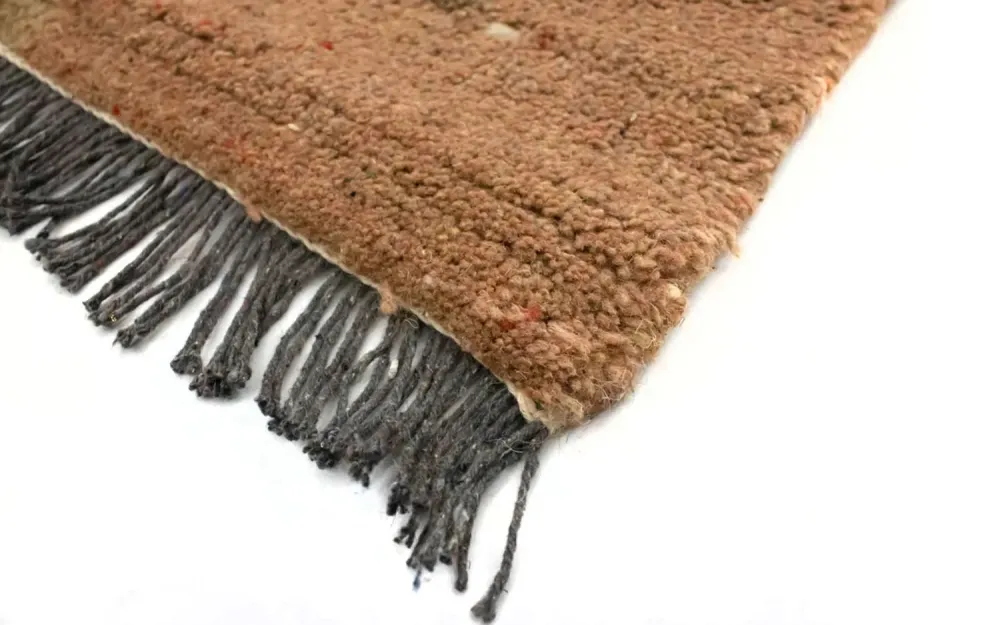 Nepal teppe - 140 x 70 cm - brun
