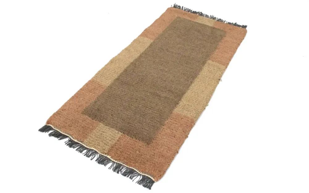 Nepal teppe - 140 x 70 cm - brun